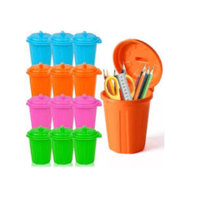 Miniature Shipping Container Desk Pen Holder & Storage
