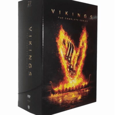 Vikings: the Complete Series Seasons 1-6 Vol 1+2. 27 DVD Box Set (TM Productions)